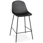 paris prix Tabouret de Bar Design "Braddock" 96cm Noir