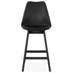 Paris Prix Tabouret De Bar Design "Cabelo" 102cm Noir