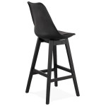 Paris Prix Tabouret De Bar Design "Cabelo" 112cm Noir
