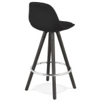 Paris Prix Tabouret De Bar Design "Cariboa" 87cm Noir