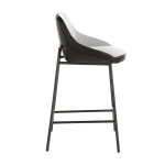 Paris Prix Tabouret De Bar Design "Dominick" 90cm Gris
