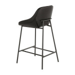 Paris Prix Tabouret De Bar Design "Dominick" 90cm Gris