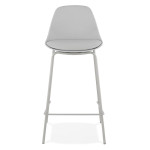 Paris Prix Tabouret De Bar Design En Métal "Funty" 86cm Gris