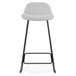 Paris Prix Tabouret De Bar Design "Holand" 95cm Gris & Noir