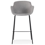 Paris Prix Tabouret De Bar Design "Largesa" 107cm Gris