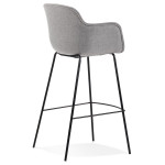 Paris Prix Tabouret De Bar Design "Largesa" 107cm Gris