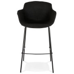 Paris Prix Tabouret De Bar Design "Largesa" 107cm Noir