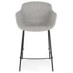 Paris Prix Tabouret De Bar Design "Largesa" 97cm Gris