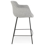 Paris Prix Tabouret De Bar Design "Largesa" 97cm Gris