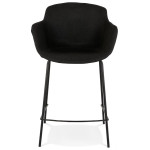 Paris Prix Tabouret De Bar Design "Largesa" 97cm Noir