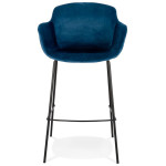 Paris Prix Tabouret De Bar Design "Laziera" 107cm Bleu