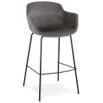 paris prix Tabouret de Bar Design "Laziera" 107cm Gris