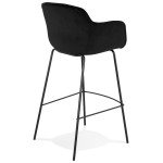 Paris Prix Tabouret De Bar Design "Laziera" 107cm Noir