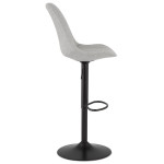Paris Prix Tabouret De Bar Design "Maravela" 123cm Gris