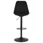 Paris Prix Tabouret De Bar Design "Maravela" 123cm Noir