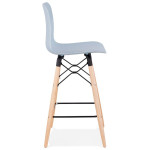 Paris Prix Tabouret De Bar Design "Marlina" 108cm Bleu