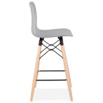 Paris Prix Tabouret De Bar Design "Marlina" 108cm Gris