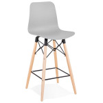 paris prix Tabouret de Bar Design "Marlina" 108cm Gris