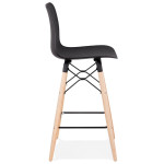 Paris Prix Tabouret De Bar Design "Marlina" 108cm Noir