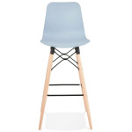 Paris Prix Tabouret De Bar Design "Marlina" 112cm Bleu