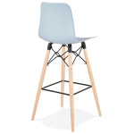 Paris Prix Tabouret De Bar Design "Marlina" 112cm Bleu