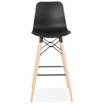 Paris Prix Tabouret De Bar Design "Marlina" 112cm Noir