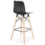 Paris Prix Tabouret De Bar Design "Marlina" 112cm Noir