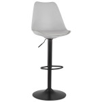 paris prix Tabouret de Bar Design "Matrioka" 123cm Gris & Noir