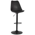 paris prix Tabouret de Bar Design "Matrioka" 123cm Noir