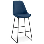 paris prix Tabouret de Bar Design "Mayaso" 119cm Bleu