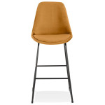 Paris Prix Tabouret De Bar Design "Mayaso" 119cm Moutarde