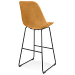 Paris Prix Tabouret De Bar Design "Mayaso" 119cm Moutarde