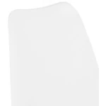 Paris Prix Tabouret De Bar Design "Mitchell" 105cm Blanc