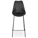 Paris Prix Tabouret De Bar Design "Mitchell" 105cm Noir