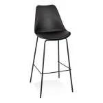 paris prix Tabouret de Bar Design "Mitchell" 115cm Noir