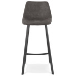 Paris Prix Tabouret De Bar Design "Otifa" 100cm Gris Foncé