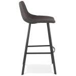 Paris Prix Tabouret De Bar Design "Otifa" 100cm Gris Foncé
