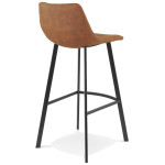 Paris Prix Tabouret De Bar Design "Otifa" 100cm Marron