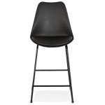 Paris Prix Tabouret De Bar Design "Overly" 109cm Noir