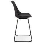Paris Prix Tabouret De Bar Design "Overly" 109cm Noir