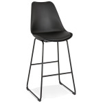 paris prix Tabouret de Bar Design "Overly" 119cm Noir