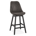 paris prix Tabouret de Bar Design "Peina" 103cm Gris & Noir