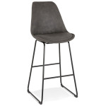 paris prix Tabouret de Bar Design "Romina" 119cm Gris