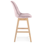 Paris Prix Tabouret De Bar Design "Sezera" 103cm Rose