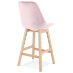 Paris Prix Tabouret De Bar Design "Sezera" 103cm Rose