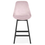 Paris Prix Tabouret De Bar Design "Sezera" 103cm Rose & Noir