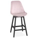 paris prix Tabouret de Bar Design "Sezera" 103cm Rose & Noir