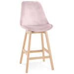 paris prix Tabouret de Bar Design "Sezera" 103cm Rose