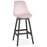 paris prix Tabouret de Bar Design "Sezera" 113cm Rose & Noir
