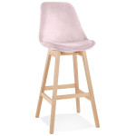 paris prix Tabouret de Bar Design "Sezera" 113cm Rose